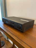Sony VCR HiFi Stereo Video Cassette Record SLV-N77 Tested Works