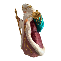 Ceramic Vintage Hand-painted Santa Claus