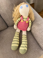 Handmade Crochet Large Doll