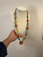 Handmade Multi Gemstone Beaded Necklace