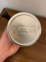 Pre-owned YETI Stainless Steel Large Mug With An Interest Sticker