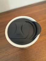 Starbucks Porcelain Tumbler Pixel Design 12oz with Lid Rare