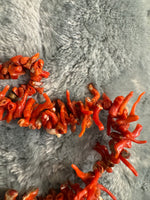 Vintage Mediterranean Red Coral Necklace