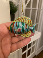 Cloisonne Enamel Fish Pendant-Ornament