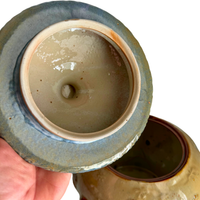 Cookie Jar Vintage Stoneware St. Nicholas Square