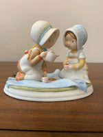 Holly Hobbie Porcelain Figurine A Picnic Designers Collection