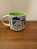 Starbucks Alaska Porcelain Coffee Mug 14 oz Been There Series