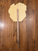 Vintage Black Cat Pumpkin Halloween Sign Yard Art Impact Plastics