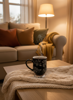 Temp-tations by Tara Flora Lace Footed Ceramic Coffee Tea Mug