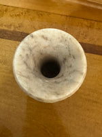 Vintage Handmade Carved Marble Stone Vase