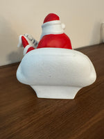 Dept 56 Porcelain Santa Figurine Santa's List