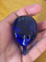 Vintage Art Blue Glass Blue Bird Figurine