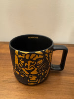 Starbucks Sumatra Tiger Porcelain Coffee Mug 14 oz