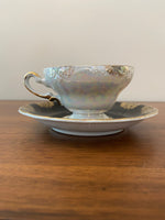 Vintage Royal Sealy China Lusterware Teacup and Saucer