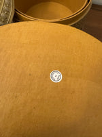 Vintage Oval Printed Embossed Cardboard Gift Box Set