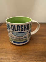 Starbucks Alaska Porcelain Coffee Mug 14 oz Been There Series