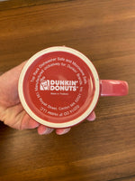 DUNKIN' DONUTS Porcelain Mug America Runs On Dunkin' 2014