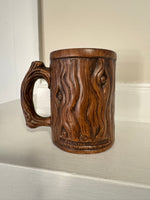 Vintage Walt Disney World Castle Ceramic Mug Rustic Wood