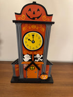 Hyde & Eek Mini Mantle Village Wooden Halloween Decor Set