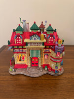 Lemax Santa's Wonderland Porcelain Village Ribbon & Gift-Wrap Factory