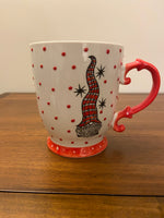 Belle Maison Merry Christmas Gnome Ceramic Coffee Tea Mug