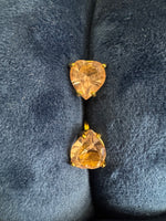 Monet Earrings Pink Stone