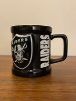 Oakland Raiders Coffee Mug Cup NFL 3D Raised Logo