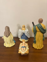Vintage Porcelain Nativity Set of 12 Pieces