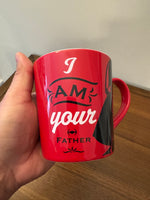 Star Wars I Am Your Father Darth Vader Coffee Mug Rare