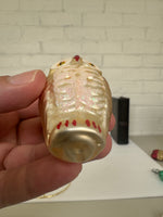 Inge-Glas Blown Glass Owl Christmas Ornament – Made in Germany