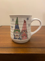 Peppermint and Pine Let's Get Cozy Gnomes Porcelain Coffee Tea Mug