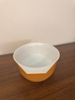 Pyrex by Corningware Orange-White Oval Glass Casserole Dish 1.5qt-1.5L