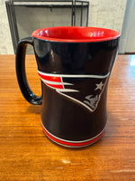 NFL New England Patriots Porcelain Coffee Tea Mug Cup 14oz Boelter Brands