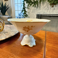 Limoges Compote Fruit-Candy Vintage Dish-Bowl French Pedestal