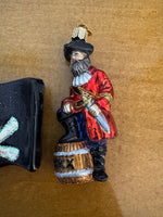 Old World Hand-blown Christmas Glass Ornaments Set of 3 Pirates Vibes