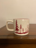 Tim Hortons Reindeer Winter Scene Ceramic Mug, Christmas 2019