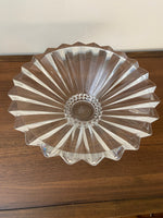 Rosenthal Classic Crystal Bowl Centerpiece Blossom Pattern Germany