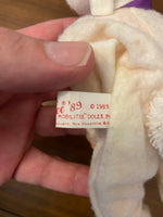 Vintage Annalee Doll Spring Easter in Bunny Suit 1989