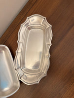 Vintage Silverplated Butterdish