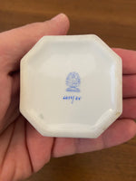 Herend Hungary Octagon Shaped Porcelain Trinket box Kitten 6074/AV