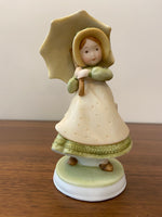 Holly Hobbie Porcelain Figurine Showers of Sunshine Designers Collection