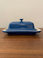 Le Creuset Ceramic Stoneware Butter Dish Blue-0705