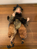 Jester Star Wand Figurine Seasonal Decor