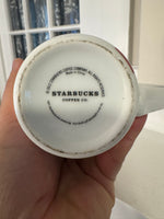 Starbucks Porcelain Coffee Mug Singing Bird