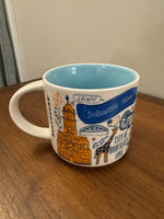 Philadelphia Starbucks Porcelain Mug Been There Series 14 oz