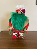 Handmade Nordic Scandinavian Gnomes Christmas-Holiday Decoration Set of 3