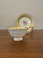Vintage Double Warranty Paragon Bone China Teacup and Saucer