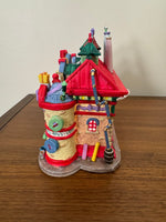 Lemax Santa's Wonderland Porcelain Village Ribbon & Gift-Wrap Factory