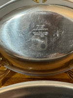 Brand-Ware Stainless Steel Japanese Oval Dish Set of 6