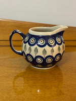 Vintage Polish Pottery Boleslawiec Creamer